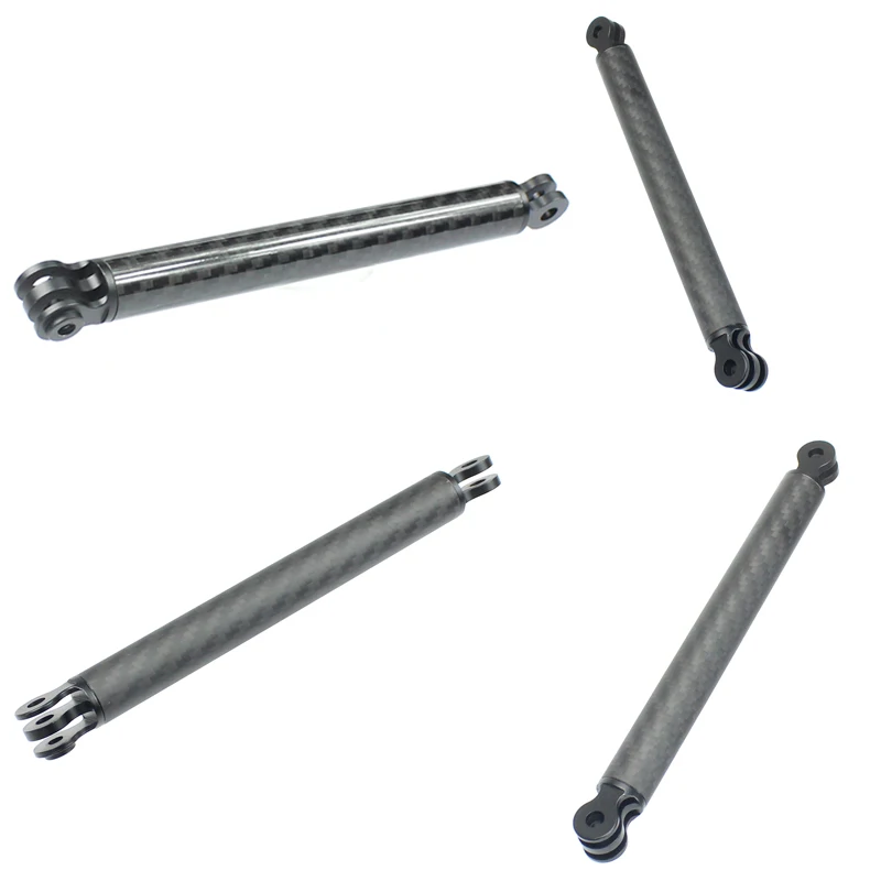 165 мм CNC карбоновая штанга для шлема удлинитель селфи рукоятка штатива адаптер GoPro