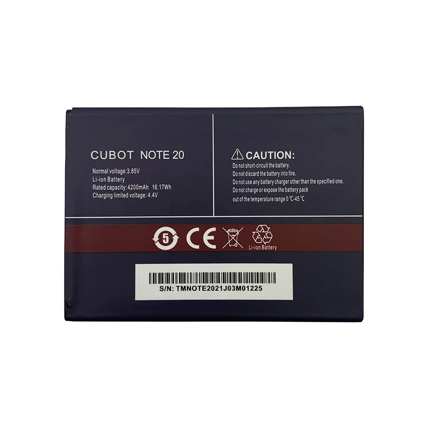 100 orginal 4200mah battery for cubot note 20 note 20 pro mobile phone high quality replacement batteries bateria batterij free global shipping