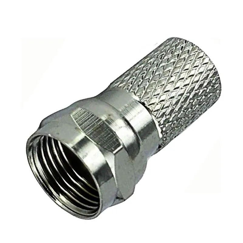 75-5 F Штекерный разъем винтового типа для RG6 спутниковой ТВ антенны коаксиального