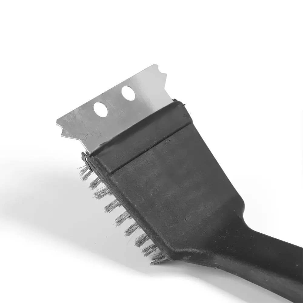 Щетка для чистки барбекю 12 дюймов сверхмощный проволочный скребок инструмент