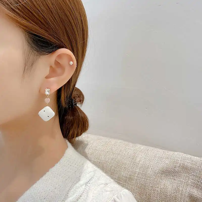 

Silver Needle 2021 Bohemia Favourite Earrings for Girls European Bridal Wedding