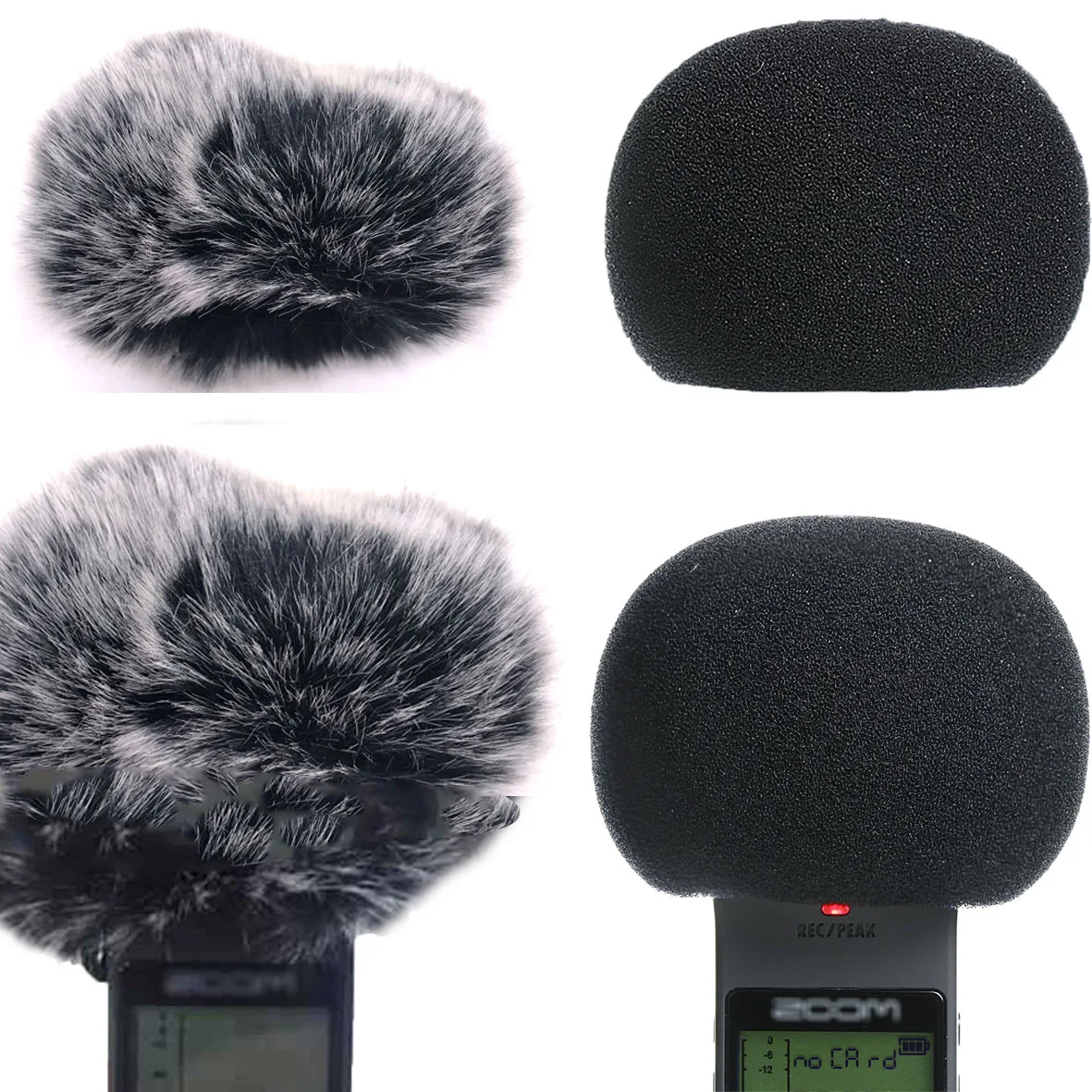 Уличная искусственная меховая ветрозащитная пленка поролоновая губка чехол для