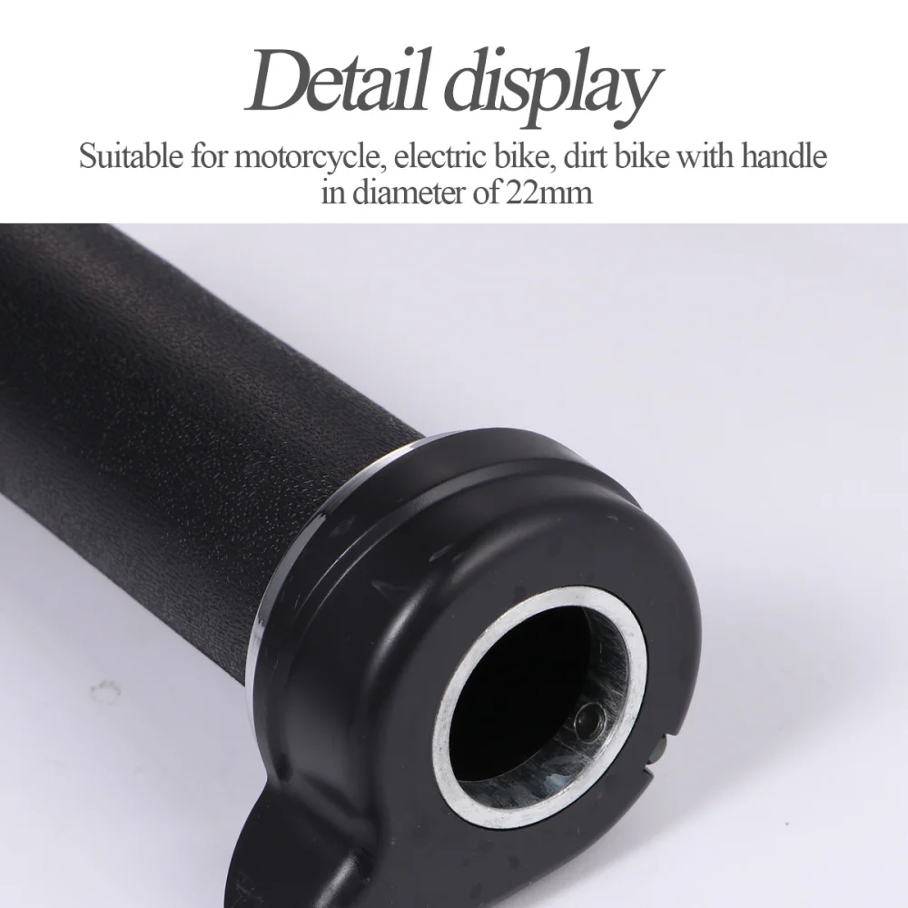 1 пара Электрический велосипед Руль пластиковые ручки дроссельной заслонки
