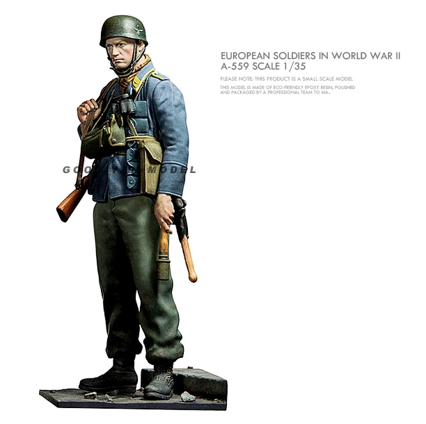 

1/35 Resin model kits figure colorless and self-assembled A-559