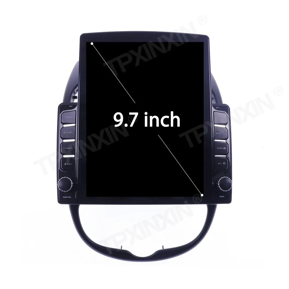 저렴한 자동차 GPS 네비게이션, 푸조 206 라디오 테슬라 스타일 안드로이드 6 + 128G 무선 카플레이 스테레오 수신기 6 + 128G 자동차 라디오 플레이어