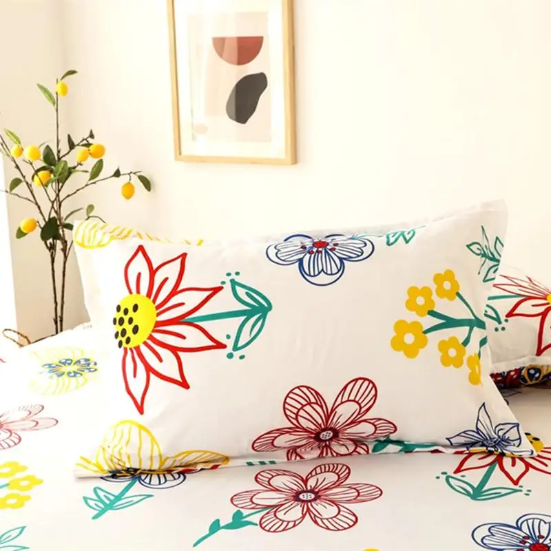 Комплект постельного белья с наволочкой желтого цвета 30/3 шт. | Дом и сад