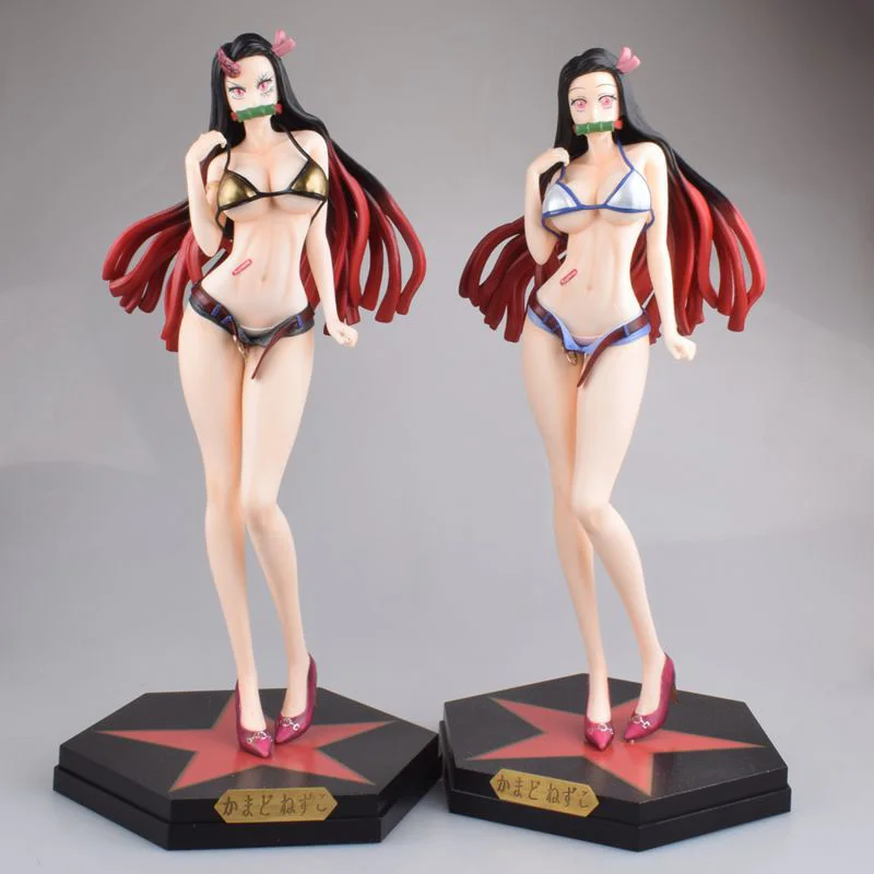 

Anime Demon Slayer Kimetsu no Yaiba Sexy Girl Nezuko Kamado PVC Action Figure Japanese Anime Figure Toys Collection Doll Gift
