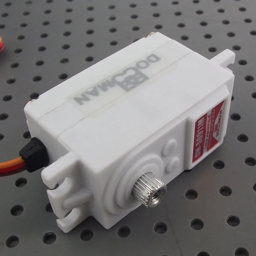 4 шт./лот Φ 42g/0 12 s/7kg.cm DOMAN RC металлическая Шестерня цифровой низкопрофильный