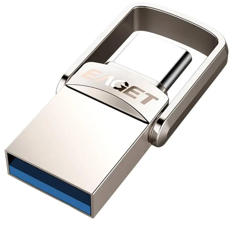 USB флеш накопитель EAGET CU20 32 ГБ 64 128 металлический 3 0 типа C OTG Type флэш для компьютера