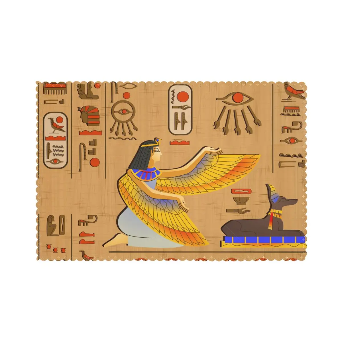 

6 шт., Нескользящие Коврики для столовых приборов