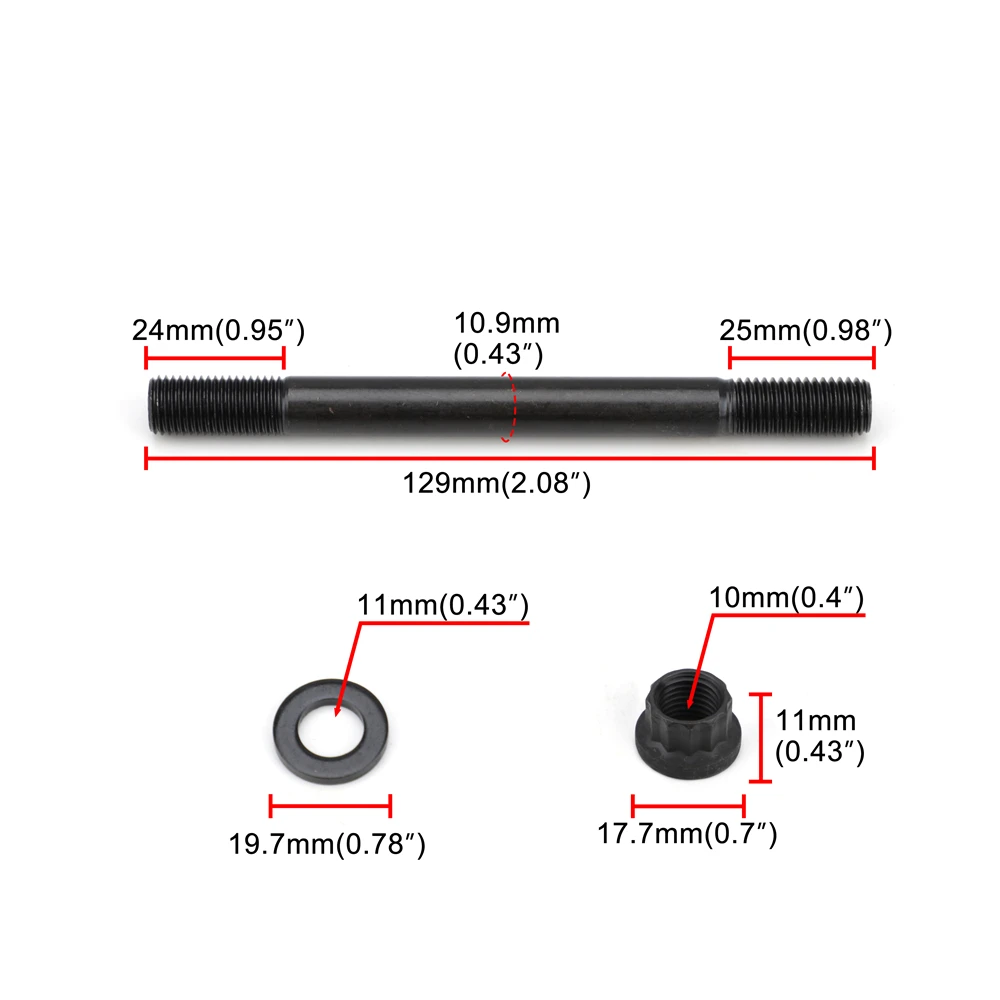 Подходит для Nissan RB25 RB25DET 2.5L RB20 RB20DET 2.0L OEM 202 4301 комплект шпилек головки