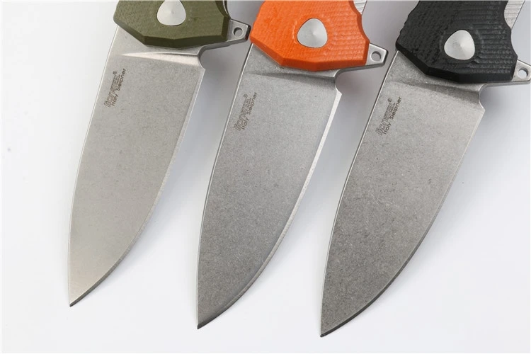 Складной карманный нож JUFULE KUR тактический клинок из стали D2 рукоятка G10 с