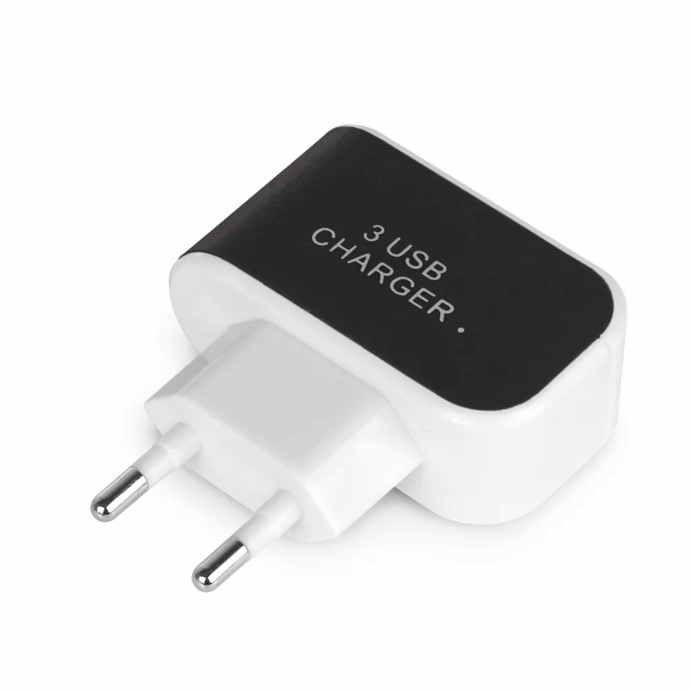 Powstro 3 USB порт Micro зарядка зарядное устройство концентратор ЕС США Разъем для samsung