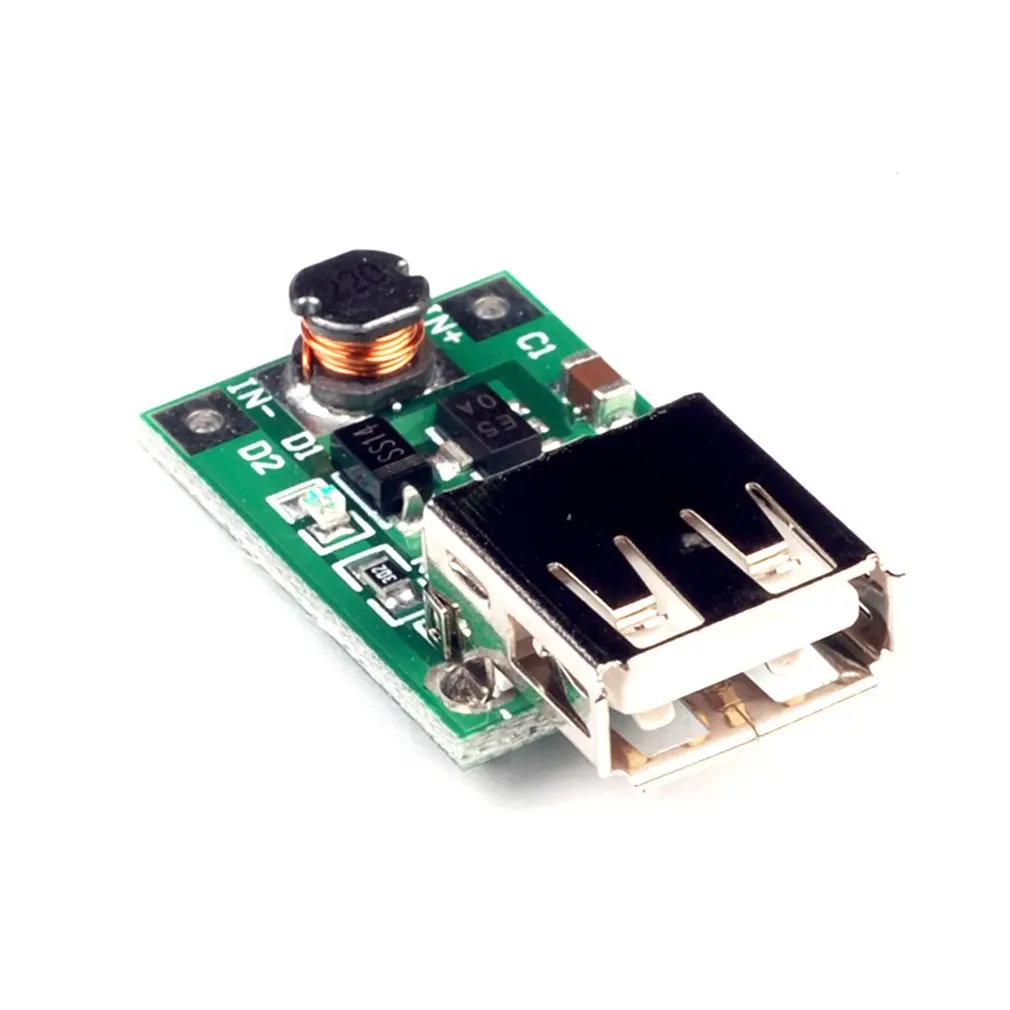 Dc-dc 2 V-5 V до 5V 1200MA 1.2A повышающий усилитель USB мобильный модуль питания литиевая