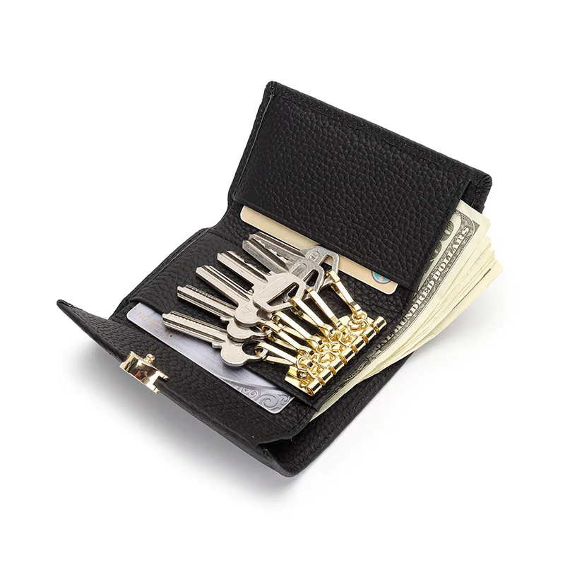 

Wallet Women Purse Short Wallets Multifunction Purse Female Small Wallet For Ladies Genuine Leather Coin Purse Card Package