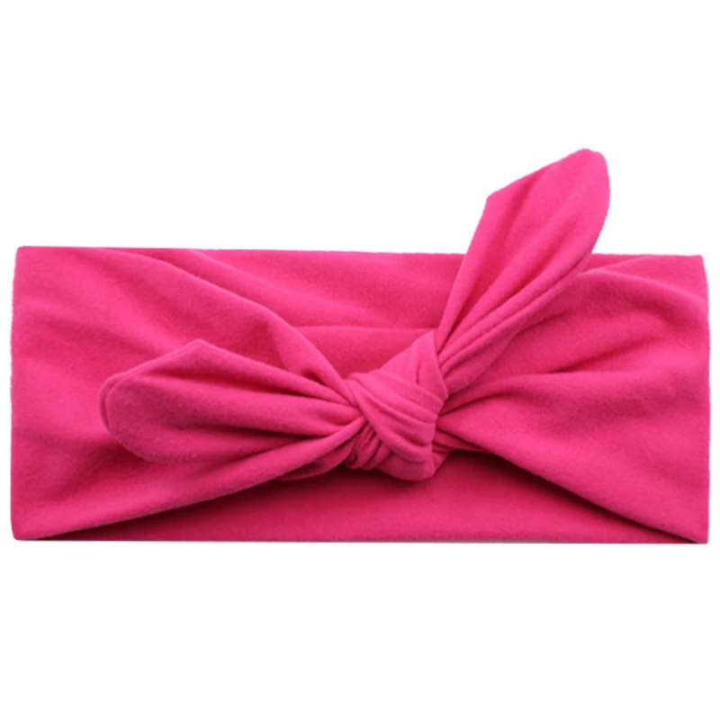 Brand New Newborn Toddler Baby Girls Head Wrap Rabbit Big Bow Knot Turban Cotton Headband Hair Accessories Gifts for 0-3Y | Детская