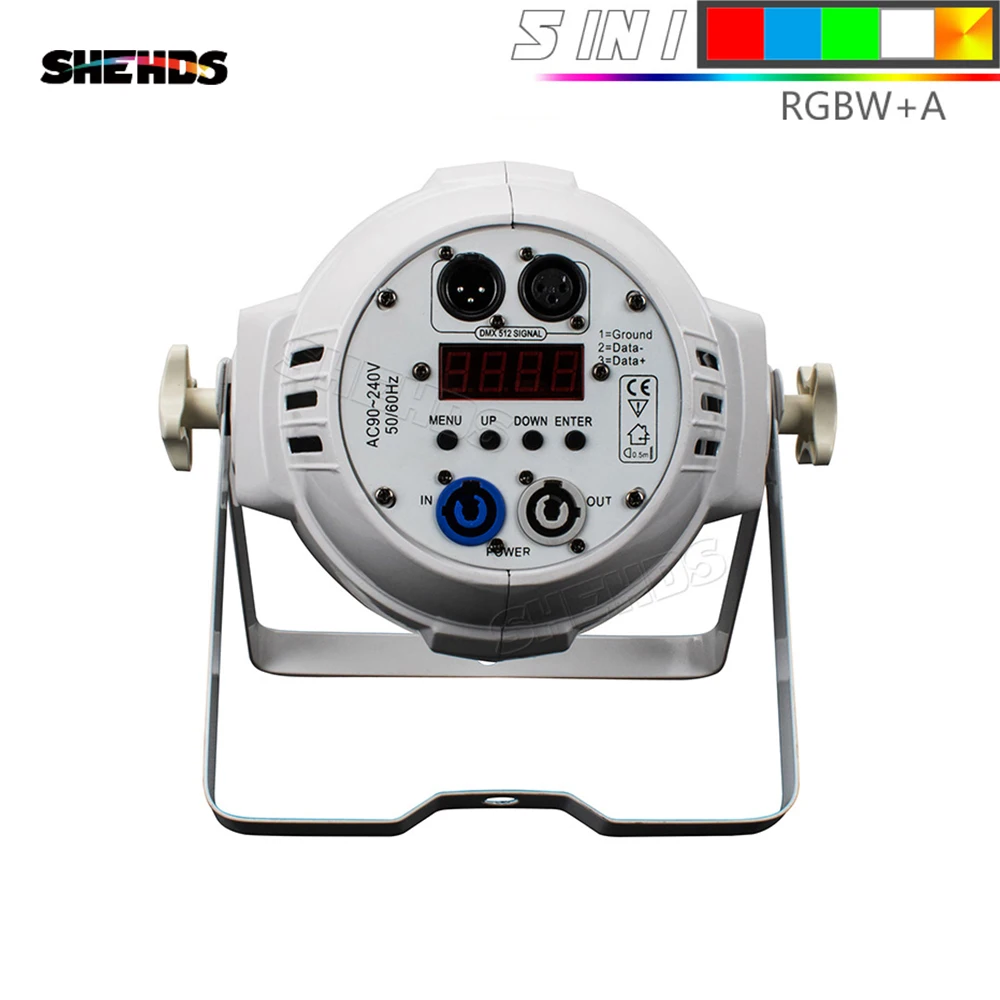 Big 5in1 White Power SHEHDS 18x12 Вт/18x15 Вт/18X18 Вт Par огни алюминий Dj диско вечерние ночной клуб бар события Dj проектор мыть освещение сценическое освещение - Цвет: Big 5in1 White Power