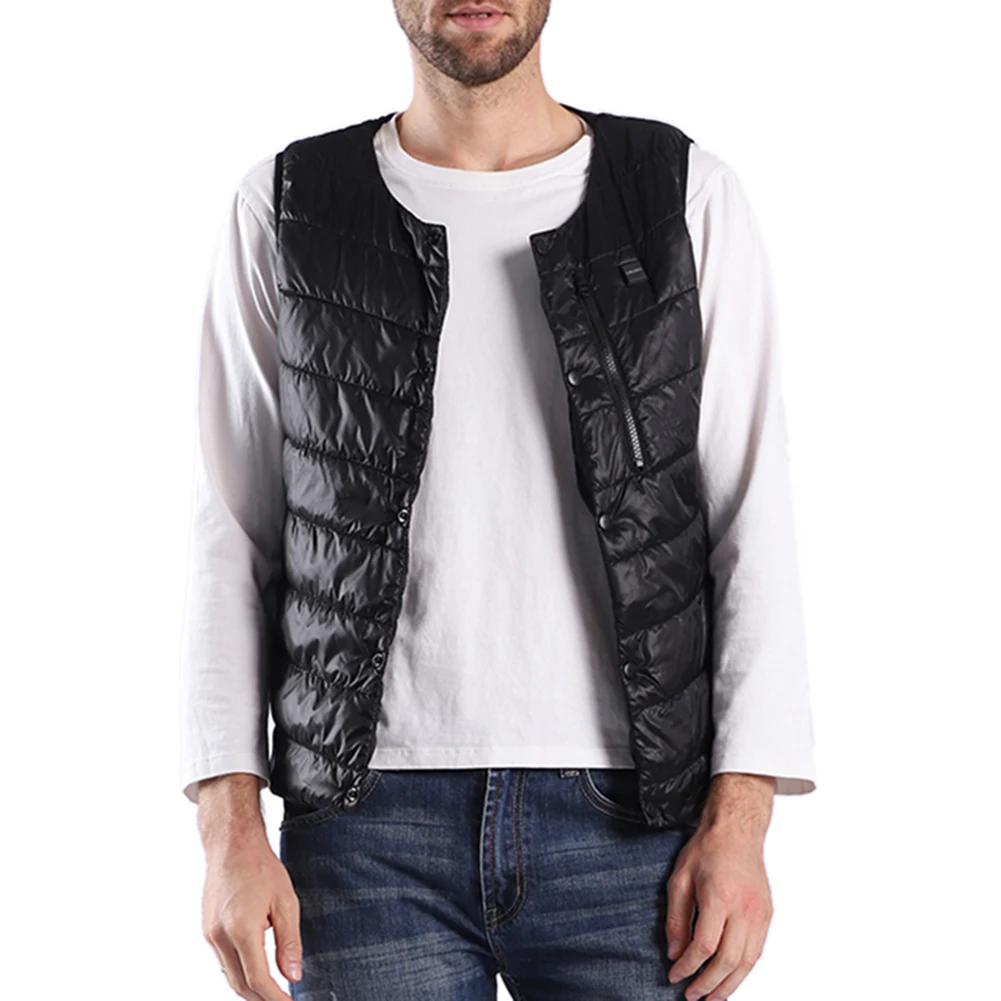 Мужская Уличная зарядка через usb нагревательный жилет куртка умное управление