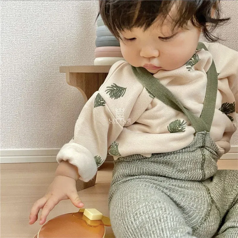 2022 Kids Boys Girls Sweater Autumn Winter Lovely Sweatshirt Cute Brand Children Tops Quality Cotton Toddler Long Sleeve Clothes