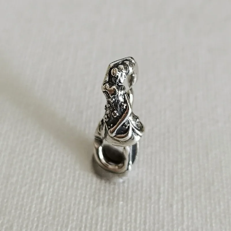 Серия X Button-красивая застежка аутентичная s925 застежка из стерлингового серебра привлекательный, подходит, европейский бренд ювелирный браслет сделай сам