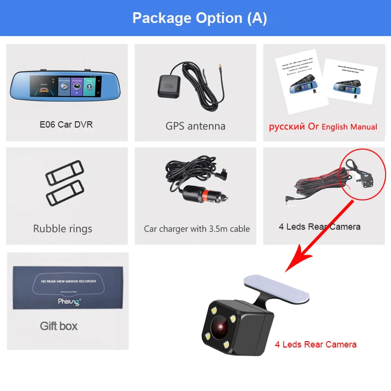 

camera car dash cam 4G Car Mirror DVR Camera 7.84" Android 5.1 Rear view mirror with DVR and camera dash cam Registrar 16GB ADAS