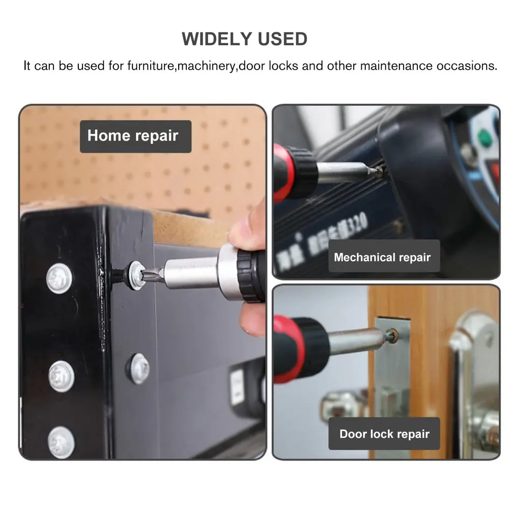 100 шт. Набор отверток набор головок хром ванадиевая сталь прямой крест