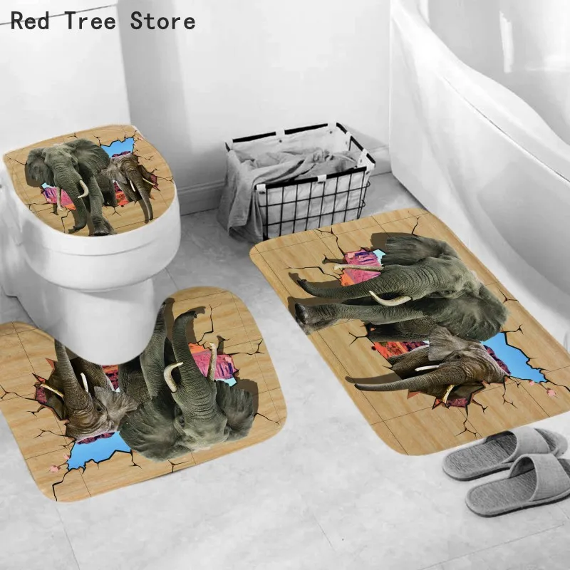 3 шт./компл. с классическим принтом пуховое одеяло на кровать коврики для ванной