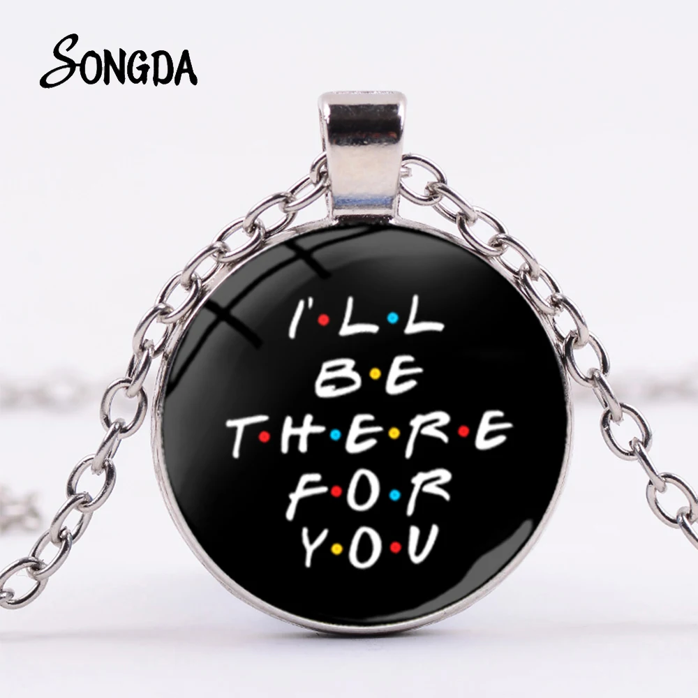 Классическое ожерелье для ТВ шоу друзей Популярный американский глазок рамка