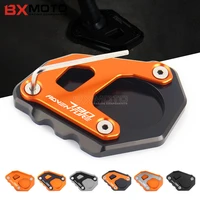 new motorcycle accessories cnc side stand enlarge plate kickstand extension for ktm 790adventure r 790 adventure s 2019 2020