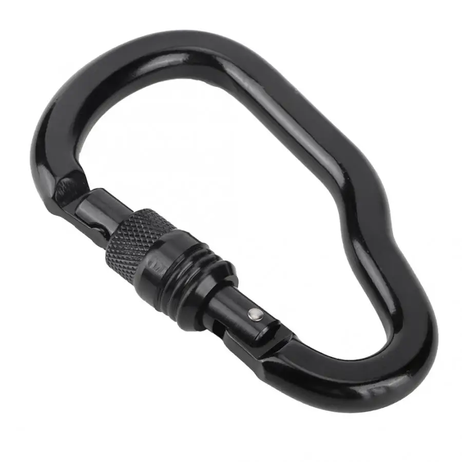 Спорт на открытом воздухе прочный алюминиевый альпинистский крючок Карабин для