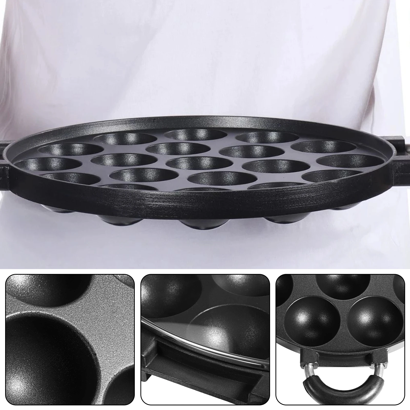 Форма для выпечки 12 отверстий устройство приготовления такояки лоток барбекю