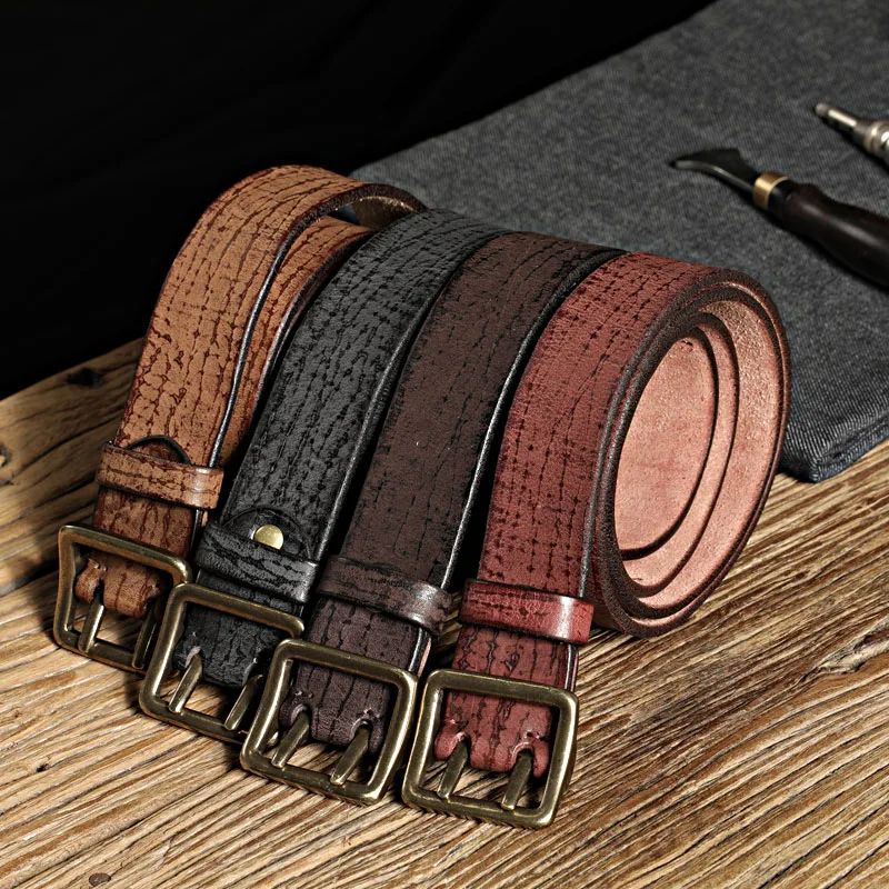 

Для мужчин из хорошо выдубленной воловьей кожаные сандалии-гладиаторы высокого качества Ремни Ретро ремесленных личность Heavy Медь Пряжка д...