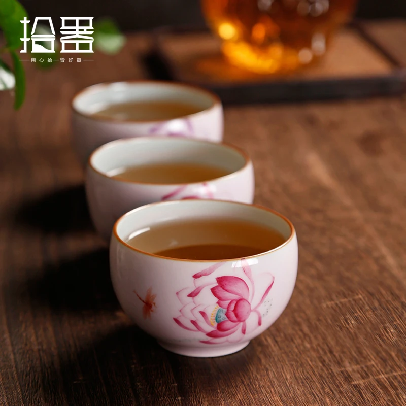 Новый Цзиндэчжэнь ручной работы ручная роспись мастер миска одна керамическая