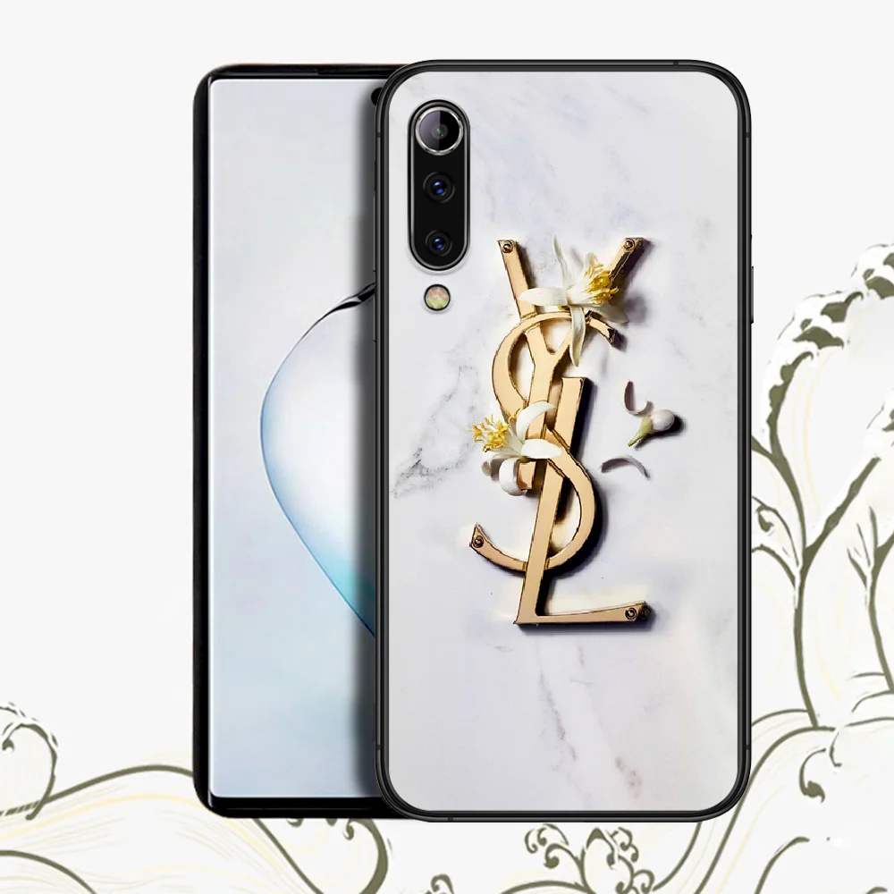 

Ltaly Luxury Fashion Brand Xiaomi Mi Note 10 A3 9T 10T 9 MAX 3 A2 8 9 pocox3 cc9 Lite Pro Ultra For Phone Case black Cell