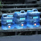 Регулируемая емкость для воды 7,5515 л, ведро, контейнер для пикника с краном, наружное оборудование для кемпинга и пикника