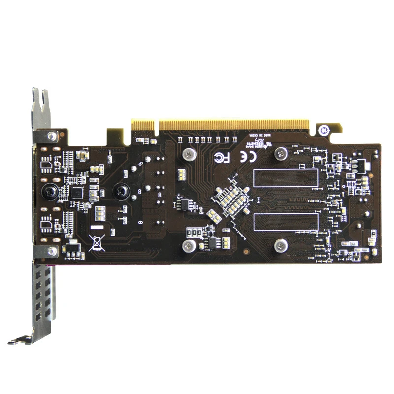 Yeston Radeon RX550 графическая карта 4 Гб GDDR5 PCI Express 3 0 DirectX12 128Bit 1071/6000 МГц PC компьютер