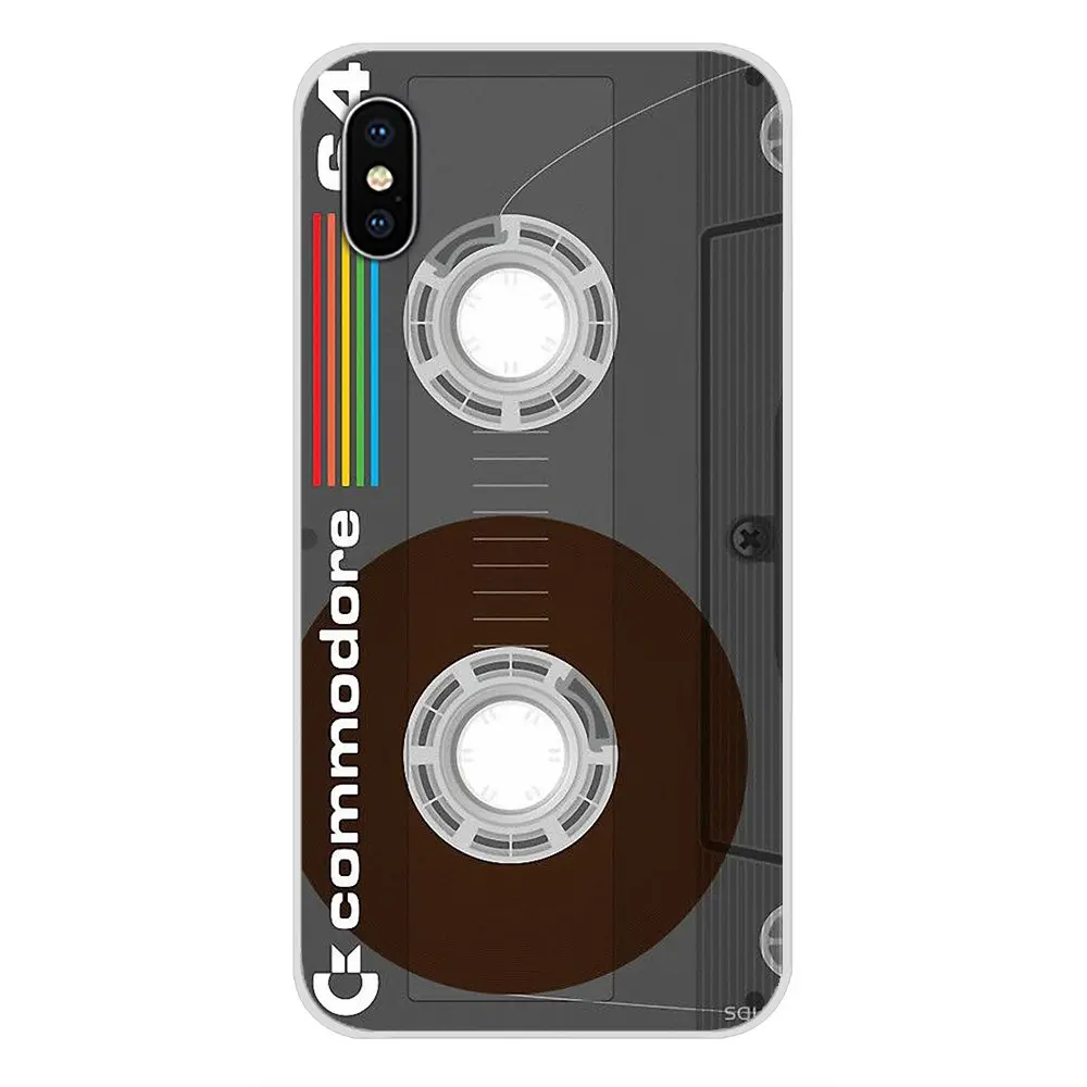 Transparent TPU Shell Covers For Huawei Honor 4C 5C 6X 7 7A 7C 8 9 10 8C 8S 8X 9X 10I 20 Lite Pro Vintage Magnetic Tape Cassette | Мобильные