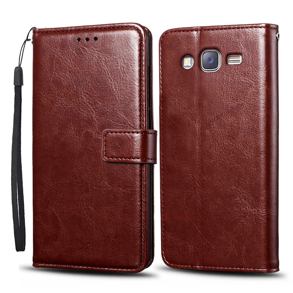 Retro PLU leather Case For Samsung Galaxy j2 Prime G532 2016 flip Cases Cover J2Prime SM-G532f phone Coque 5.0&quot | Мобильные