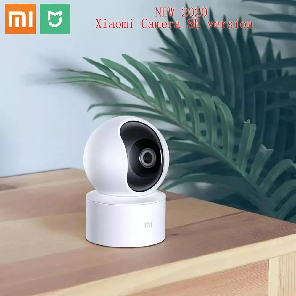 

Original Xiaomi Mijia New 1080P IP Camera 360 Degree FOV Night Vision 2.4Ghz WiFi Xiaomi Home Kit Security Baby Security Monitor