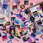 46 шт., стикеры в стиле Instagram, стикеры s в стиле панк для девушек, стикеры s, стикеры для творчества, манги, скрапбукинга, коллажа, материал, наклейка