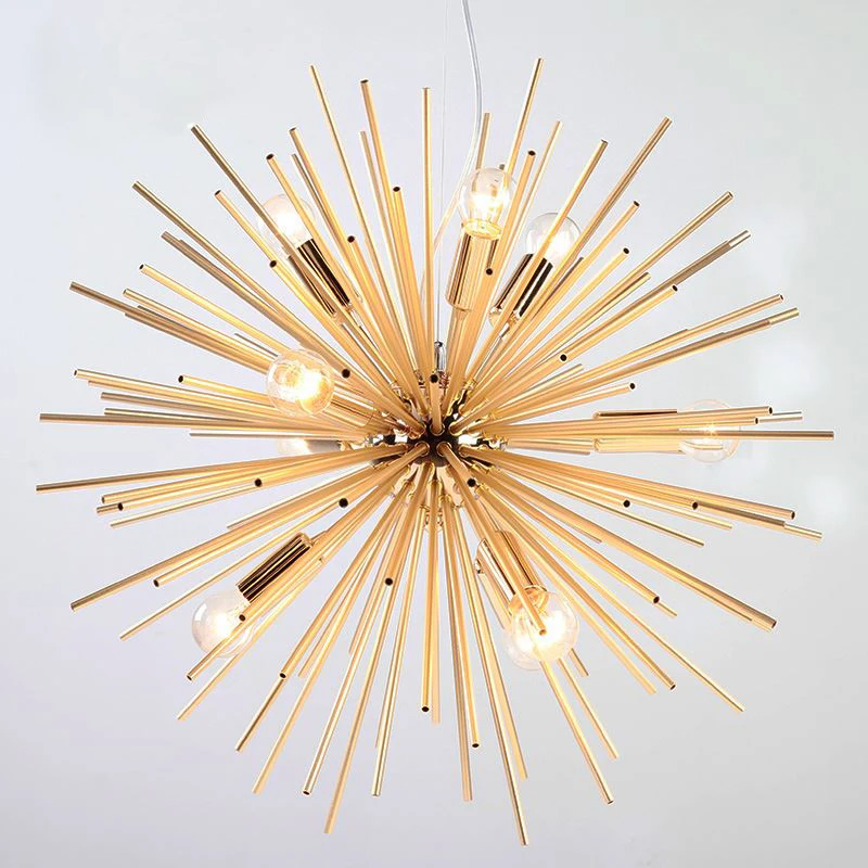 

Modern Gold Pendant Lights Living Room Study led Personality pendant lamp