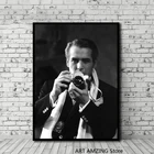 Paul Newman черно-белая фотография принты классический фильм звезда фото искусство на холсте Живопись винтажный Модный плакат домашний Настенный декор