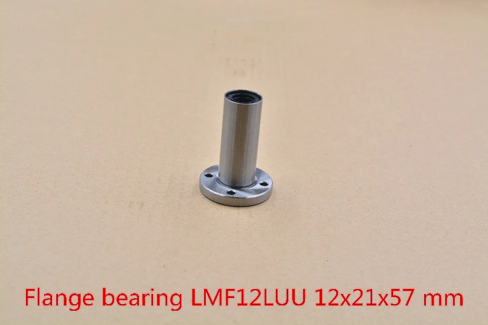 12 мм x 21 57 LMK12LUU LMH12LUU LMF12LUU фланец длинный Линейный шарикоподшипник для строчный