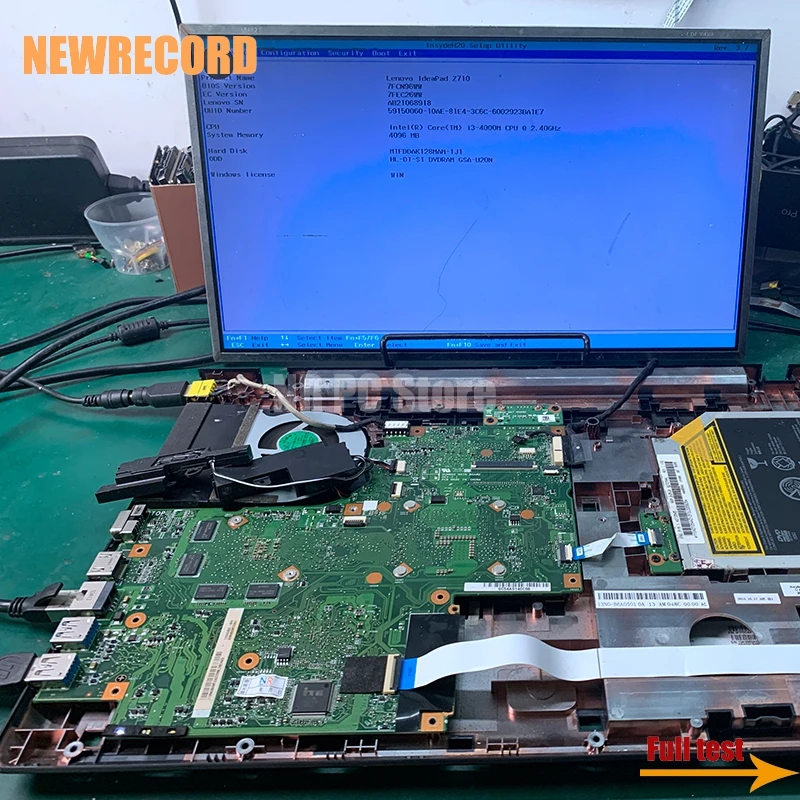 newrecord dumbo2 main board 11s90004565 for lenovo ideapad z710 17 3 inch laptop motherboard geforce gt745m gpu gma ddr3l free global shipping