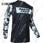 Джерси для мотокросса, для горных лыж, для бездорожья, турмп, лиса, горный велосипед ATV, велосипедный, дышащий, DH, Быстросохнущий