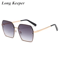 2022 metal sunglasses vintage frame for women sunglasses men luxury brand design sun glasses women mirror gafas de sol uv400