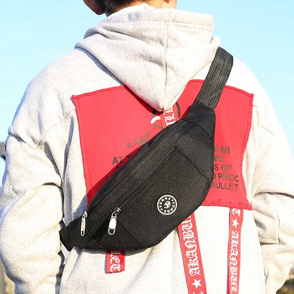 Многофункциональные водонепроницаемые поясные сумки с карманами модная