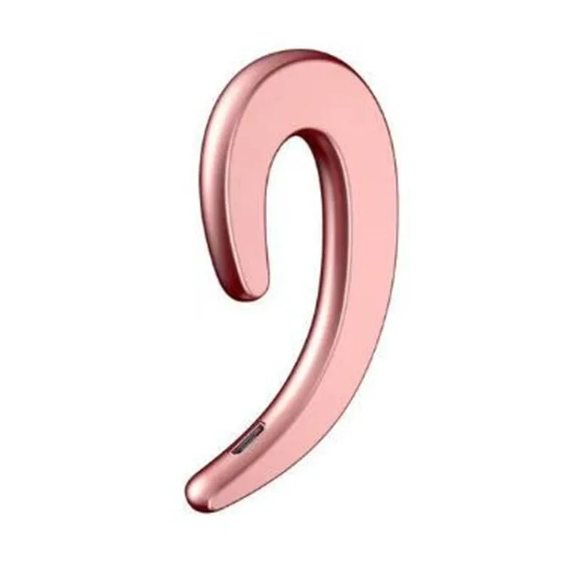 pink Новые беспроводные наушники, Bluetooth наушники, гарнитура Bluetooth, стерео басы, наушники с микрофоном для всех смартфонов - Цвет: pink