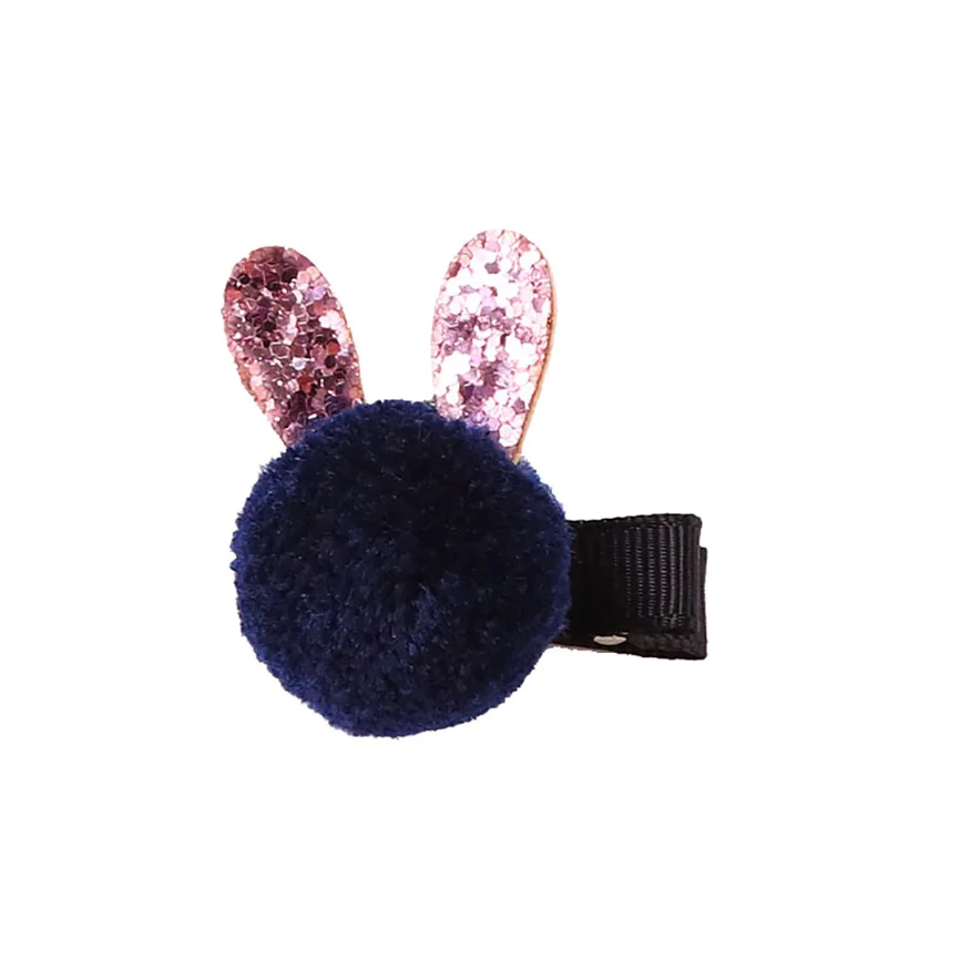 Аксессуары для волос девочек заколки модные детские маленьких милые с кроликом