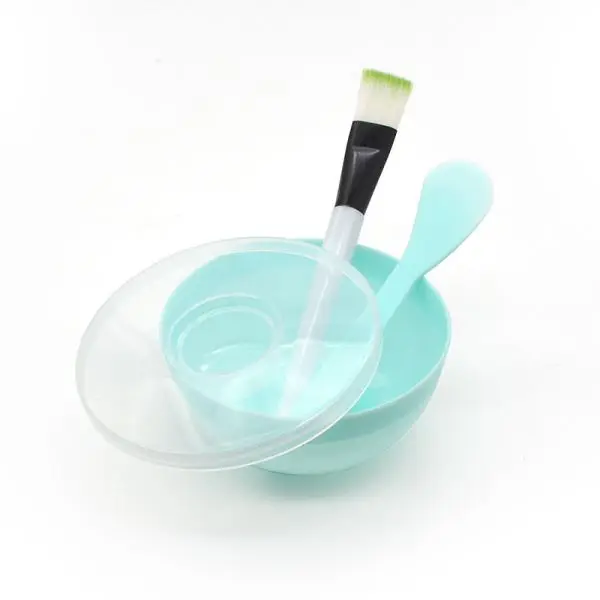 D2-4PCS Набор силиконовых масок для лица "сделай сам", кисточка палочка для макияжа, косметологические приборы - Цвет: D2-4PCS